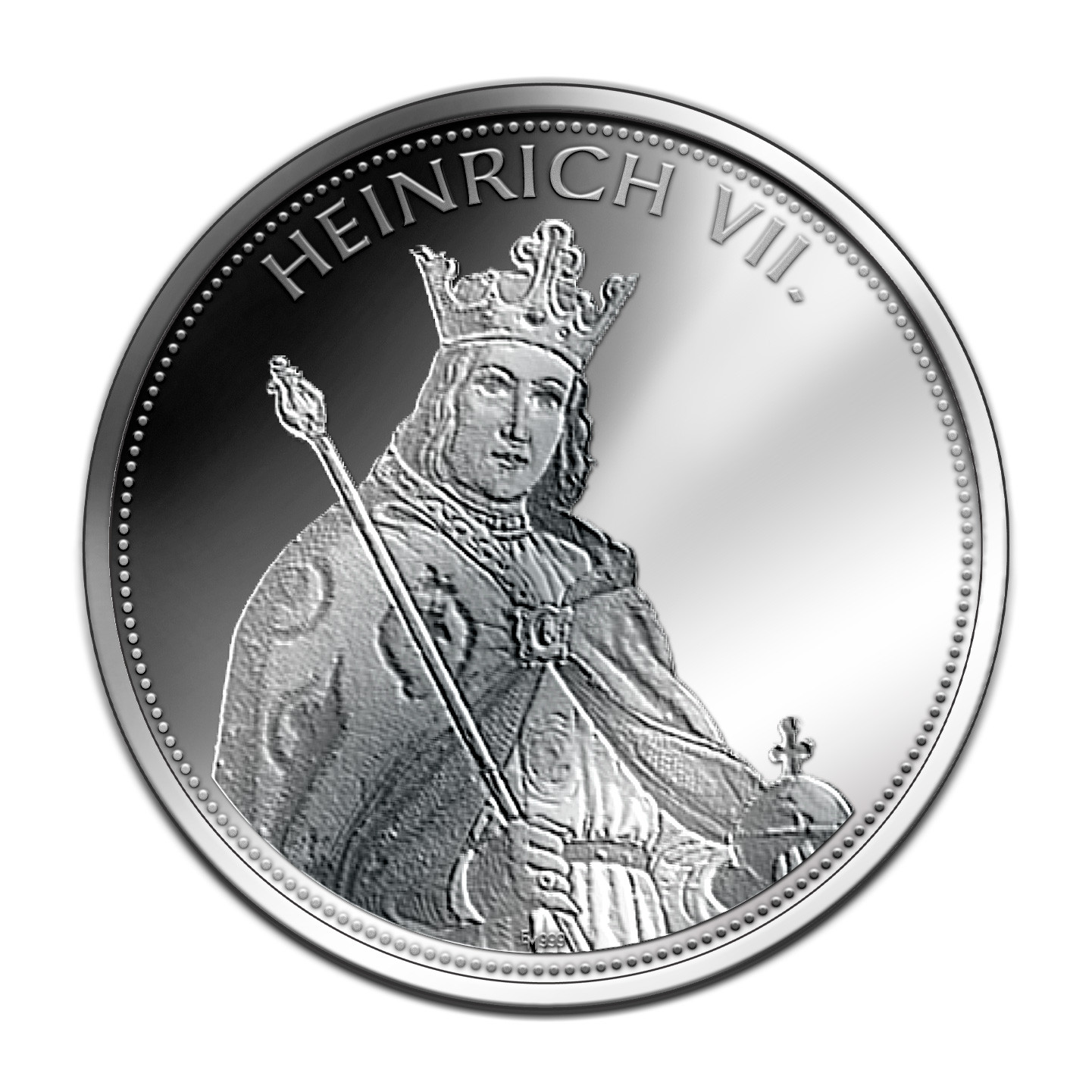 Heinrich VII. - Feinsilber -               Taler 6 von 6