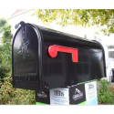 US-Mailbox schwarz Stahl