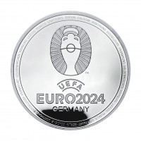 Sonderprägung UEFA EURO 2024 TM Silber