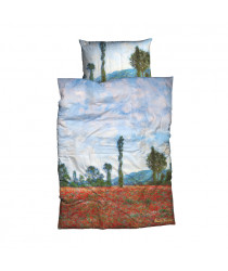 Bettwäsche Claude Monet "Mohnfeld" 135x200 cm